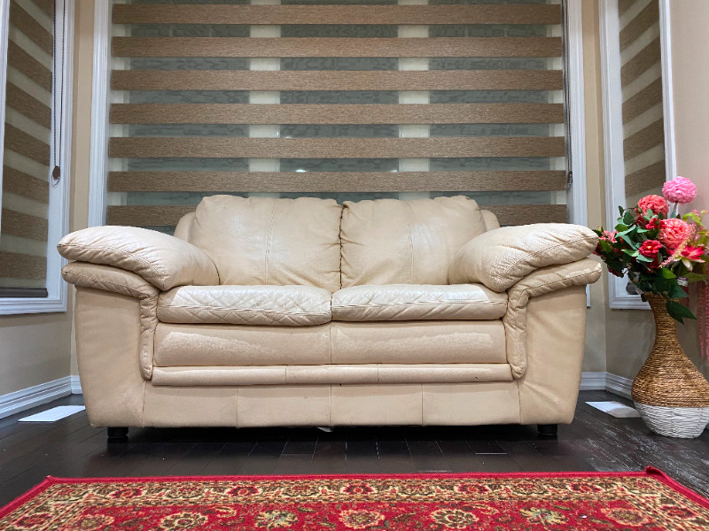 Exquisite Genuine Leather Sofas (FULL SET) Couches & Futons Mississauga / Peel Region Kijiji