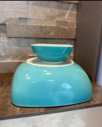 vintage Pyrex chip and dip set , View more