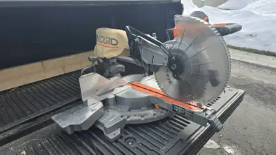RIDGID Corded 12-Inch Dual Bevel Sliding Mitre Saw, View more
