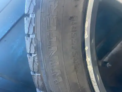 I have a complete set of Mercedes RSSW 19 Inch Alloy wheels with almost new Dunlop SJ-8 Winter Tires...