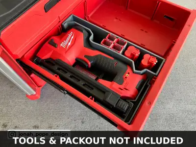 Milwaukee Packout Drawer Insert - M12 Cable Stapler, View more