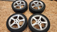 Cooper CS5 Ultra Tires and Rims 205/50 R17