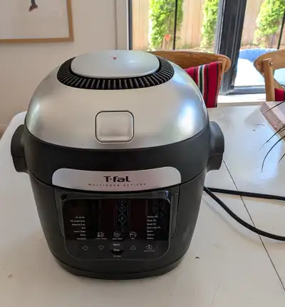 Gently Used T-fal Multicook Actifry Air Fryer  for $100, View more