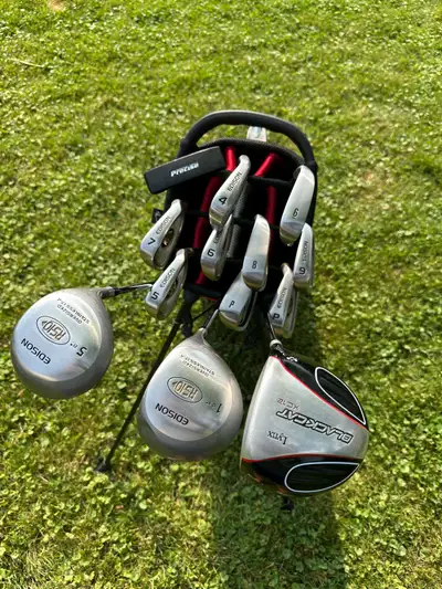 Edison Men’s Golf Clubs with TPX Bag $200 O.B.O, View more