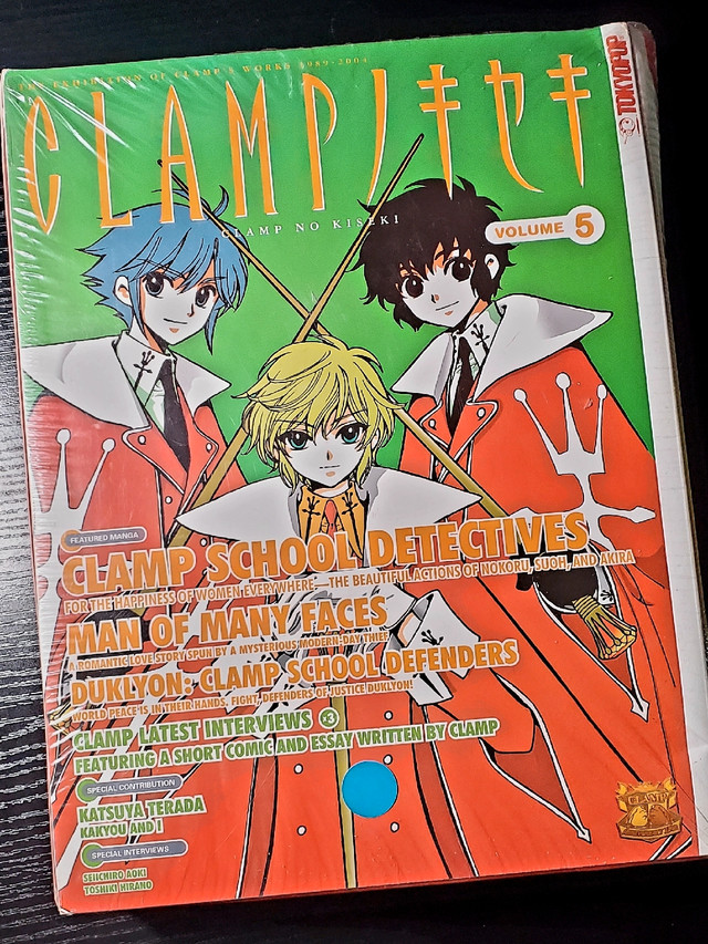 Clamp No Kiseki Vol. 5 Featured Manga + Bonus Collectible Chess  in Comics & Graphic Novels in Markham / York Region