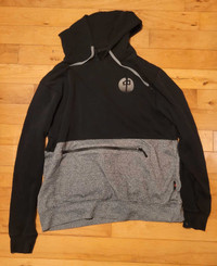 Red dragon grey and black Extra large hoodie