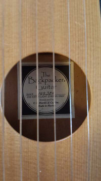 Martin Backpacker six string guitar