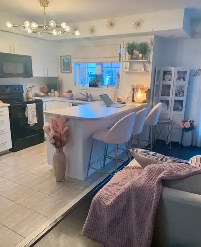 Clean and spacious. Short Term Lease. This is a shared townhouse. Furnished except 2nd bedroom. Can...