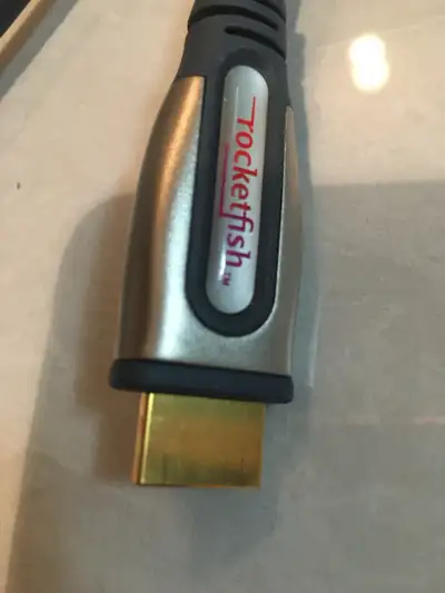 Rocketfish premium 8 feet HDMI cable - gold plated in Mint Cond, View more