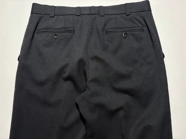 MEYER Dress Pants Wool Blend Stretch Expandible Waist Mens 34x32 in Men's in Calgary - Image 3