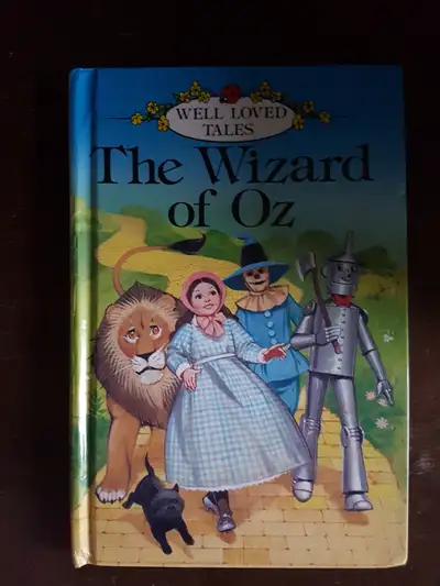 Children book, wizard of oz