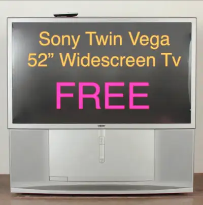 (FREE) - BIG SCREEN TV'S, View more