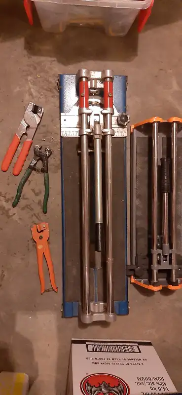 20" / 13" manual tile cutter, hand held cutter, View more