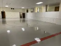 Floor Polishing (Strip and Wax)