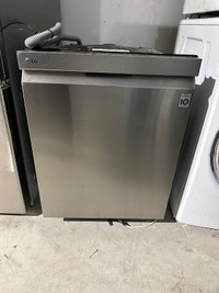 LG 27 inch w u see counter dishwasher stainless steel