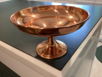 Copper Footed Dish