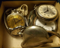 Antique Pocketwatches, Compass, Coins & Cards