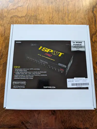 Truetone CS12 Pure Isolated Power Brick, View more