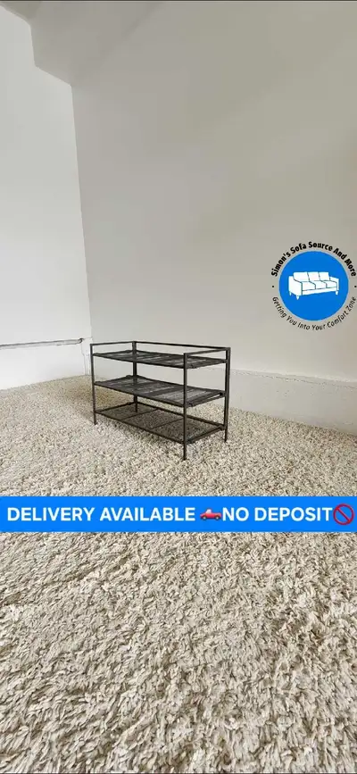 DELIVERY AVAILABLE 3 Level/Tier Shoe Rack NO DEPOSIT, View more