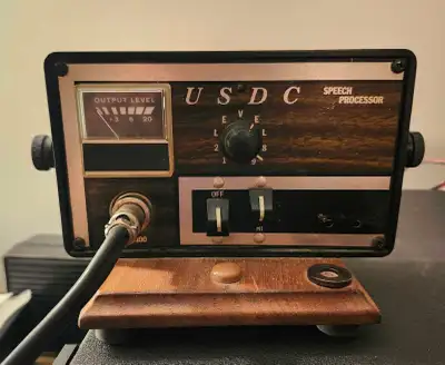 I'm selling a USDC Speech Processor ESP 100, a vintage audio tool perfect for enhancing your vocal r...