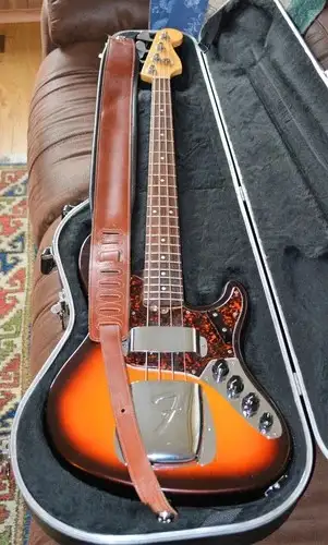 1997 Fender Jazz Deluxe Bass Guitar, View more