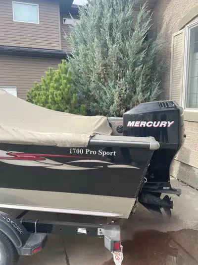 2005 Lund 1700 pro sport, mercury 115 efi, runs good, good shape. Great for fish and family fun on t...