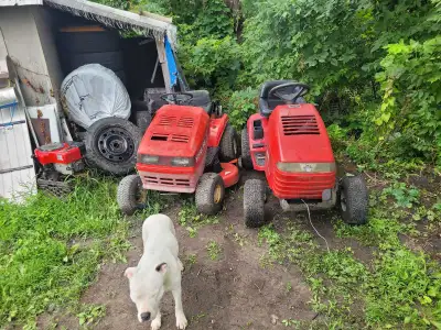 2 Riding Lawn Mower Tractors HOMELITE TORO, View more