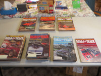 VINTAGE ROAD AND TRACK MAGAZINES