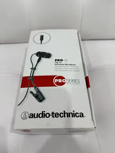 Audio Technica Pro 35 Instrument Microphone NEW, View more