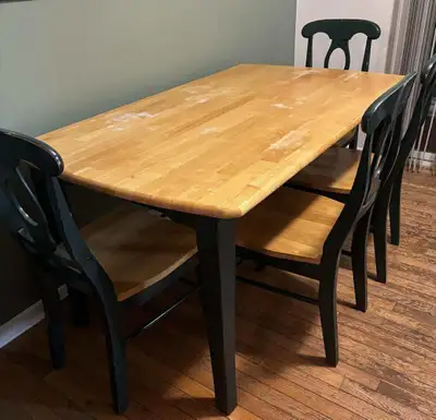 Table and Four Chairs, View more