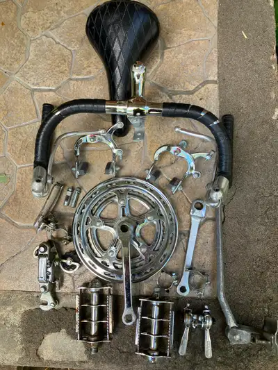 Road bike parts., View more