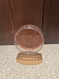 8 inch brown NiteAngel hamster wheel