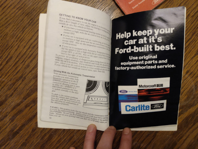 1976 Mercury Montego owners manual in Other in Renfrew - Image 3