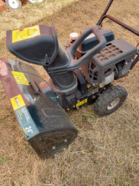 SNOWBLOWER PARTS FOR SALE OR HOLE