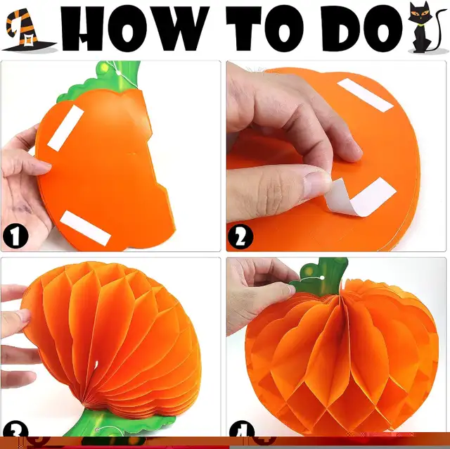 Kaliosy 10 Pack Thanksgiving Decoration Paper Lanterns in Holiday, Event & Seasonal in City of Toronto - Image 5