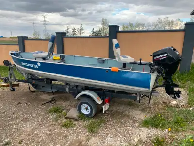 Estate sale, will take $4500 firm. No trades. Details: • Trailer included • Mercury 4-Stroke motor (...