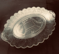 Declaration of Independence Glass plate 1776-1876