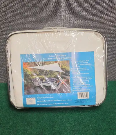 Brand New White SUN SHADE Canopy Umbrella with Ropes, View more