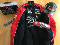 2007 NASCAR Dale Earnhardt jacket, car, lunchbox, keychain