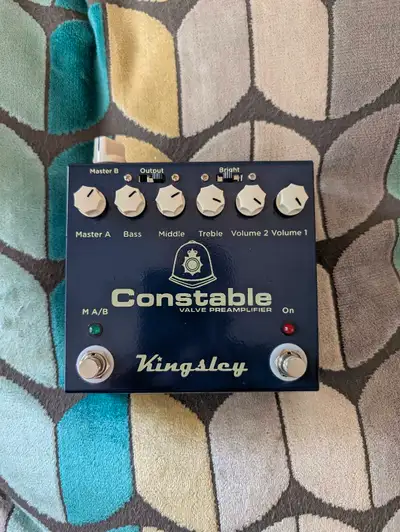 The Constable v2 is a tube based preamp pedal based on a vintage Marshall Plexi. Created by Simon Ja...
