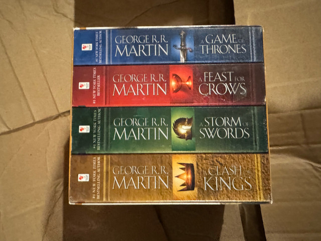 New A SONG OF ICE AND FIRE Song of Ice & Fire, 4 Volume Box set  in Other in Markham / York Region