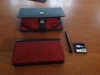 Nintendo DS Lite, Carrying Case & 5 Games
