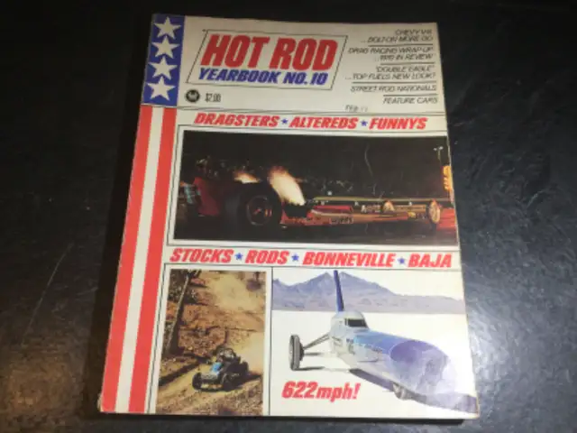 1970 Hot Rod Yearbook #10 Drag Racing Funny Cars Stock Cars Baja in Non-fiction in Parksville / Qualicum Beach - Image 2