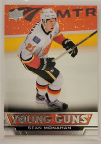 ****2013-14 UPPER DECK HOCKEY YOUNG GUNS #242 SEAN MONAHAN UD YG