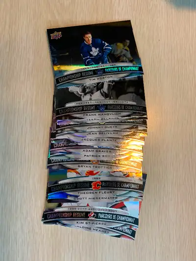 Excellent condition. Tim Hortons Legends Hockey Cards 2023 CR-1 to 15. 2 sets available. $10 each se...