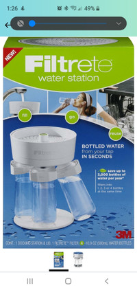 Bottled water filtration system 