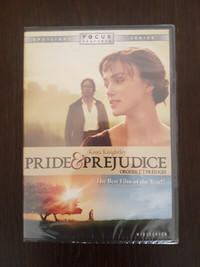 NEW Pride & Prejudice (Kiera Knightley) - Widescreen DVD