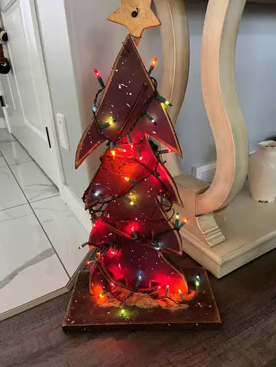 Wooden Christmas Tree, View more