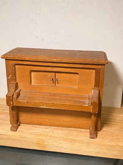 Dollhouse Miniature Furniture Piano