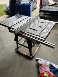 Craftsman table saw and router
